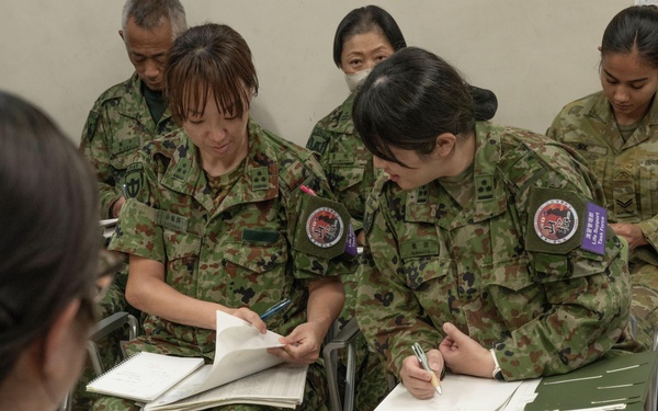 U.S., Japanese and Australian Forces Host Medical Training Brief During Yama Sakura 91