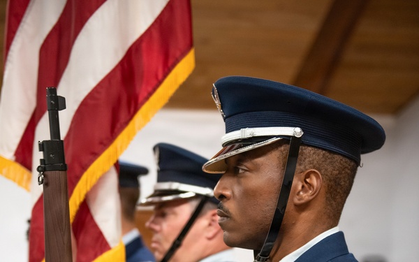 Skeens takes command of the 123rd Force Support Squadron