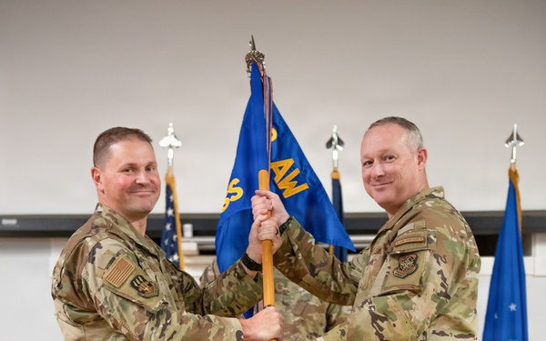 Skeens takes command of the 123rd Force Support Squadron