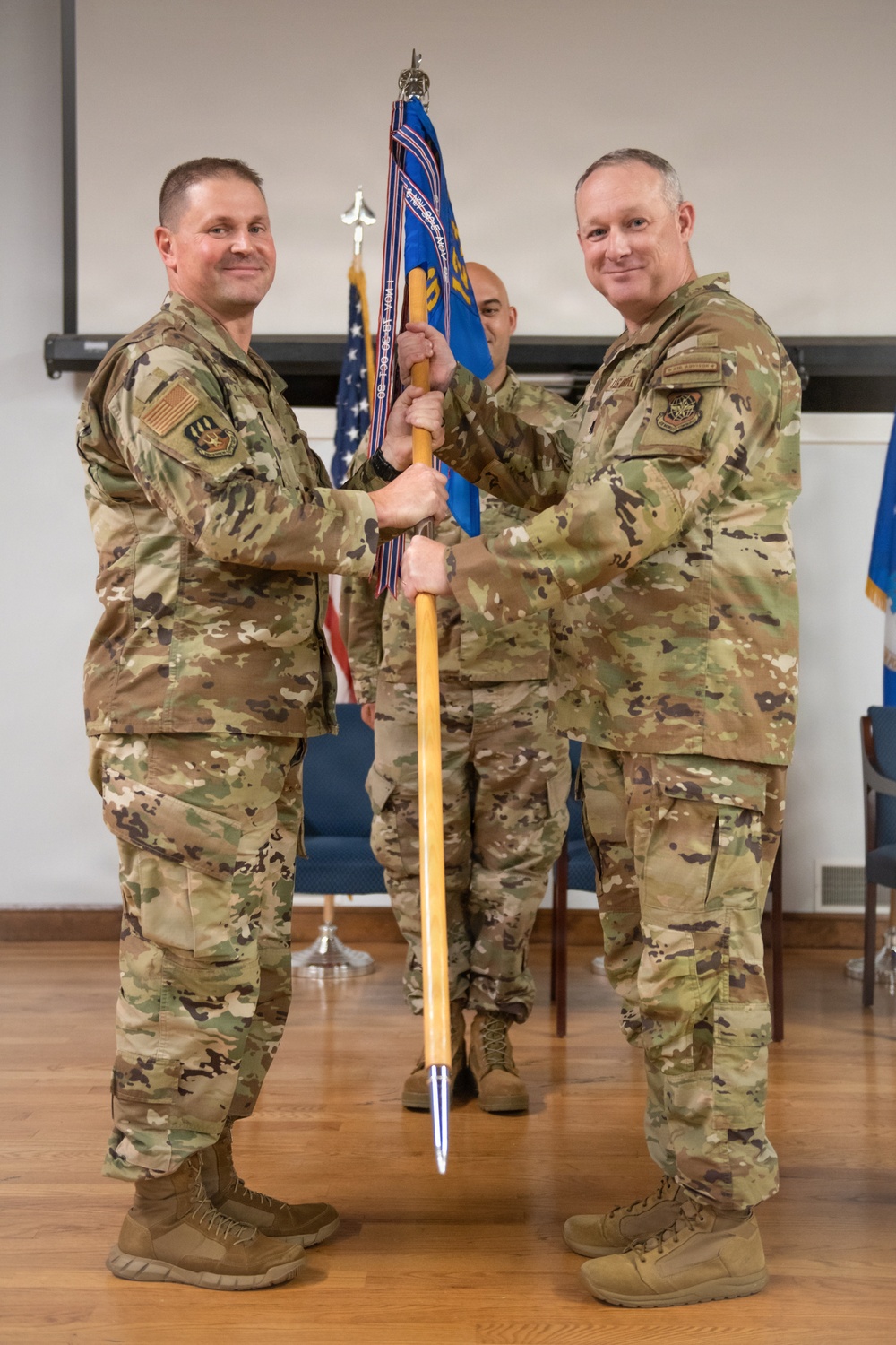 Lasher takes command of the 123rd Logistics Readiness Squadron