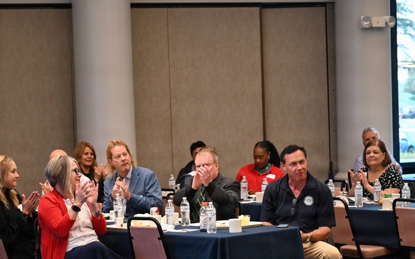 104th Fighter Wing hosts Springfield Chamber of Commerce Breakfast