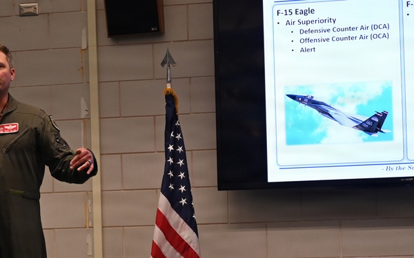 104th Fighter Wing hosts Springfield Chamber of Commerce Breakfast