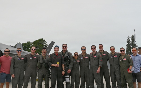 104th Fighter Wing Celebrates Flight Surgeon's Fifteen Years of Service with Fini Flight