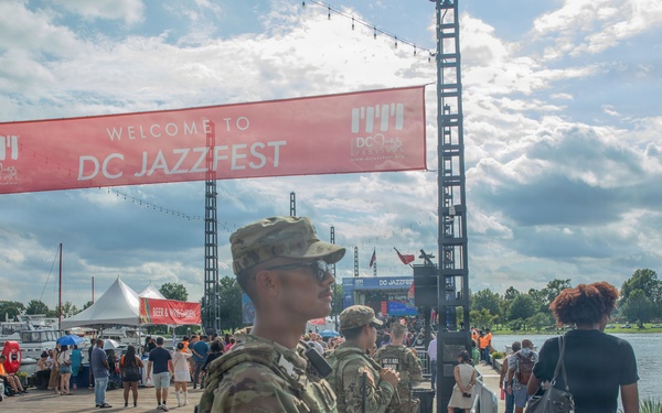 JTF-DC  patrol at the Wharf