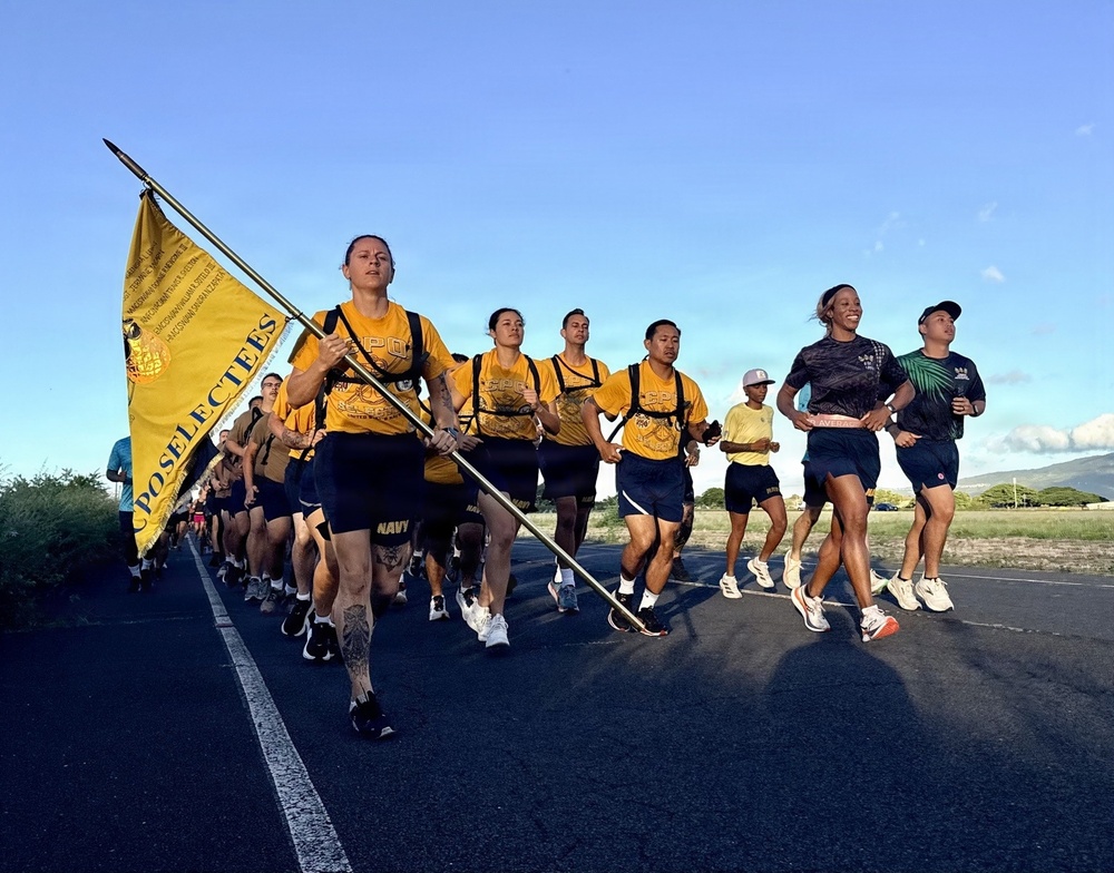 JBPHH Service Members Honor Fallen at Boot Memorial Run