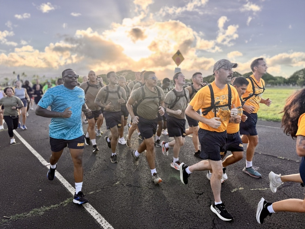 JBPHH Sailors Honor Fallen at Boot Memorial Run