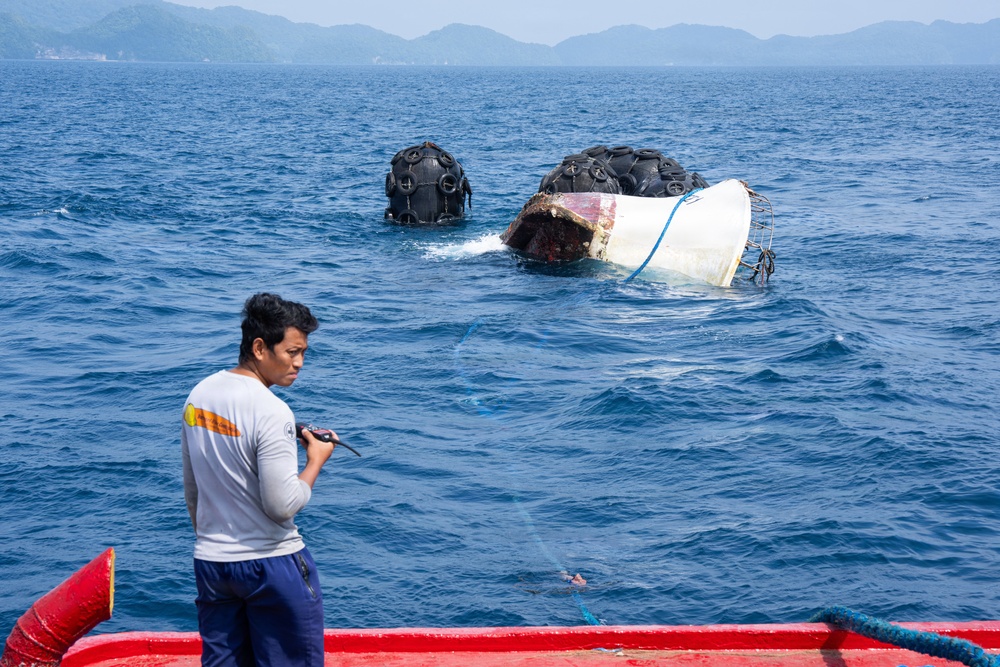 Deep Dive: Navy Divers Clear Wreck from Palauan Waters  During Pacific Partnership 2026