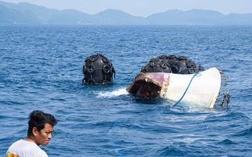 Pacific Partnership 2026 conducts dive and salvage operation in Koror, Palau