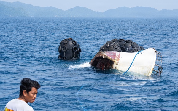 Pacific Partnership 2026 conducts dive and salvage operation in Koror, Palau