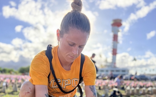 JBPHH Service Members Honor Fallen at Boot Memorial Run