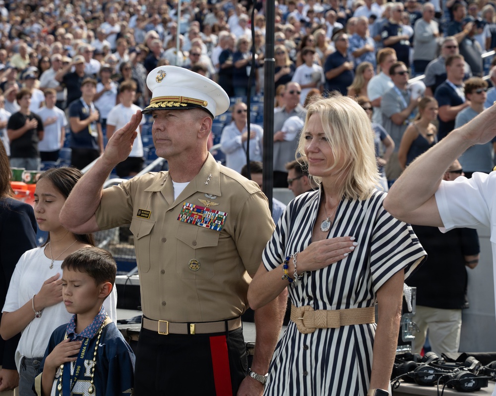 U.S. Naval Academy 1st Home Football Game of the Season