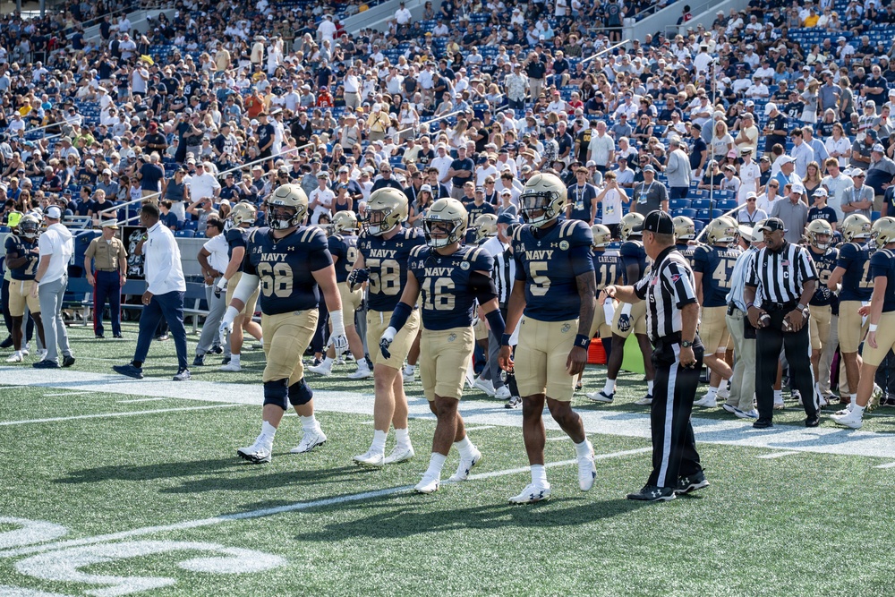 U.S. Naval Academy 1st Home Football Game of the Season