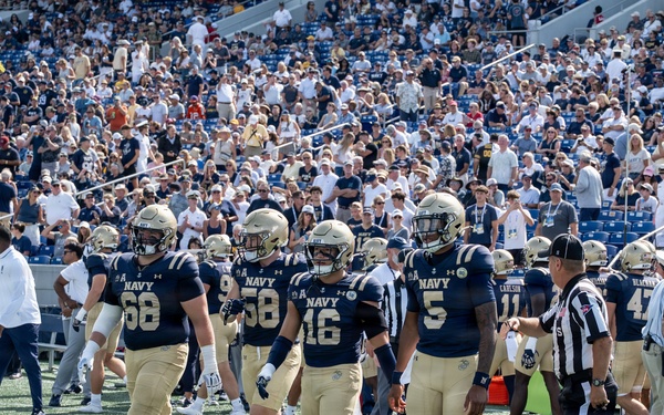 U.S. Naval Academy 1st Home Football Game of the Season
