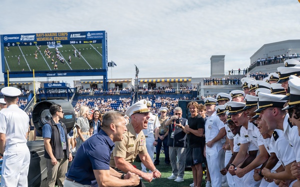 U.S. Naval Academy 1st Home Football Game of the Season