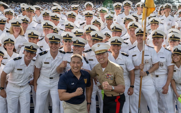 U.S. Naval Academy 1st Home Football Game of the Season