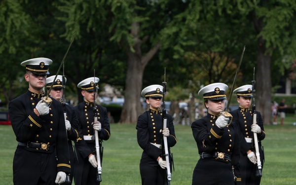 USNA 1st Formal Parade of the 26-27 School Year
