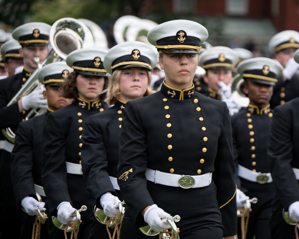 USNA 1st Formal Parade of the 26-27 School Year
