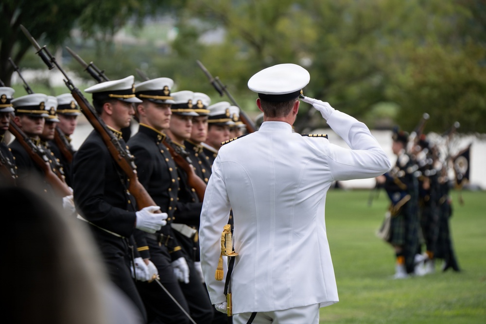 USNA 1st Formal Parade of the 26-27 School Year
