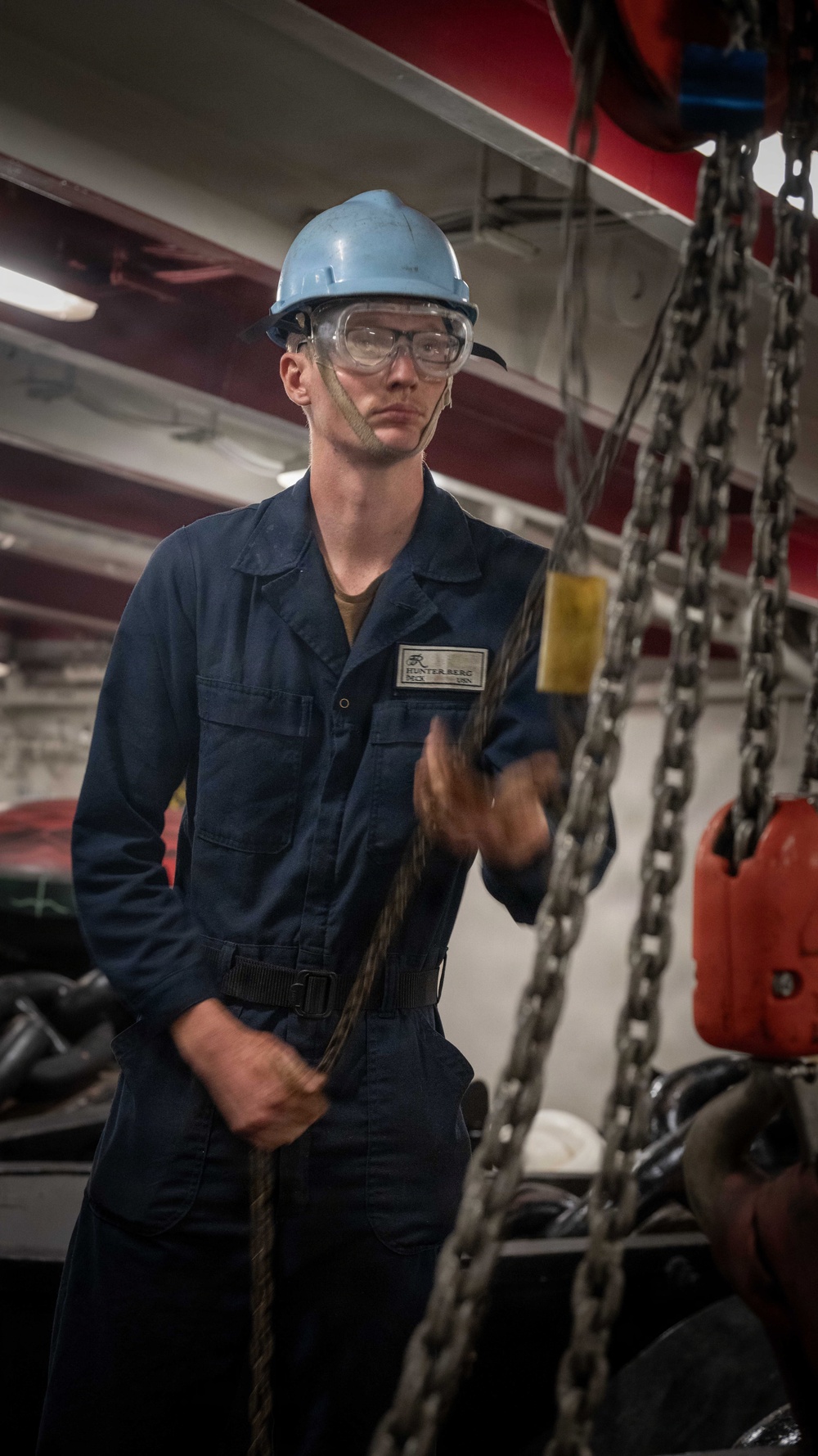 USS Theodore Roosevelt Sea and Anchor Detail