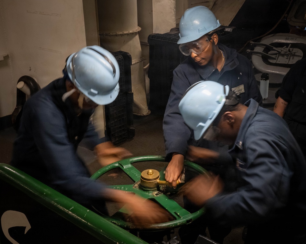USS Theodore Roosevelt Sea and Anchor Detail