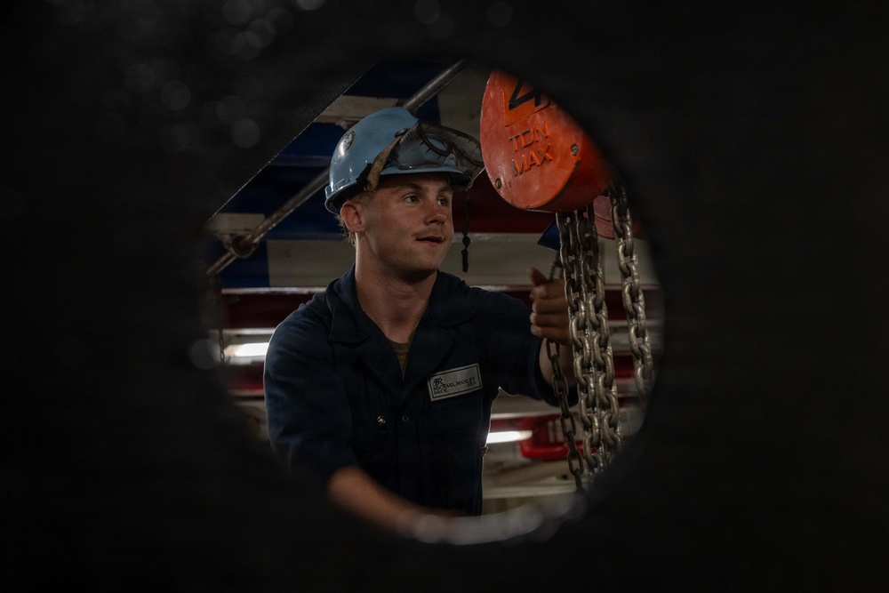 USS Theodore Roosevelt Sea and Anchor Detail