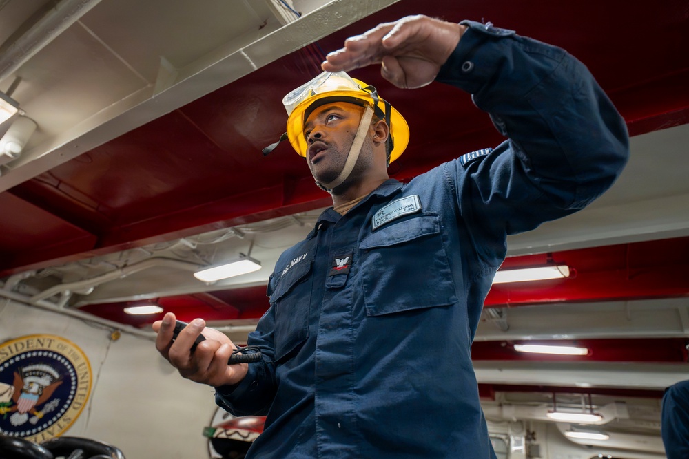 USS Theodore Roosevelt Sea and Anchor Detail