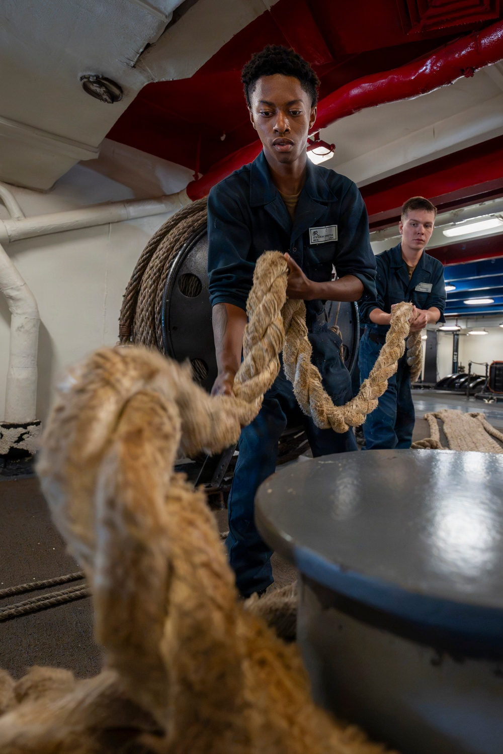 USS Theodore Roosevelt Sea and Anchor Detail