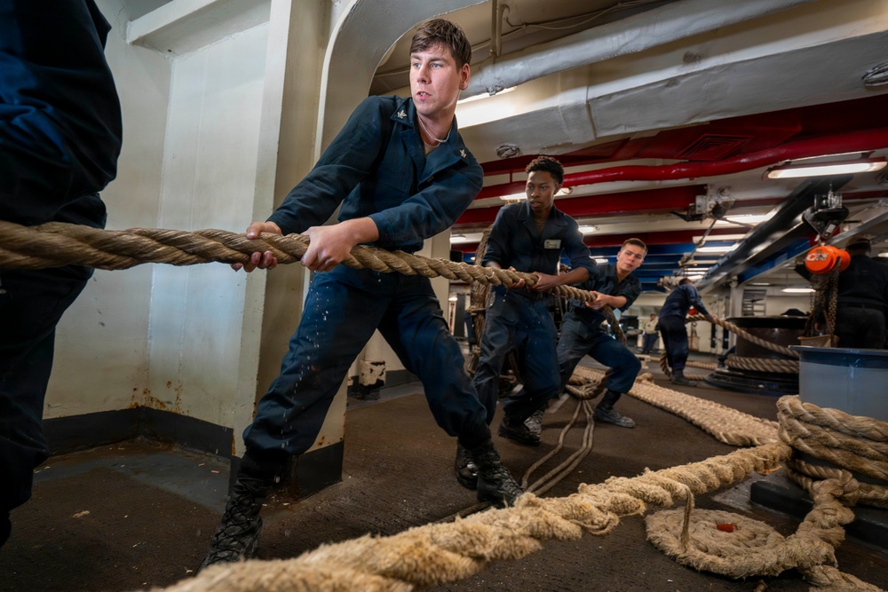 USS Theodore Roosevelt Sea and Anchor Detail