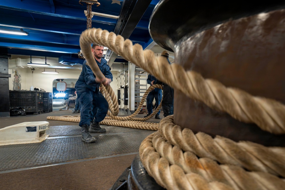 USS Theodore Roosevelt Sea and Anchor Detail