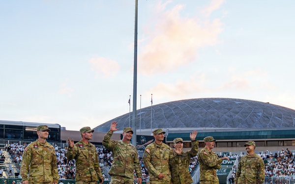 Tropic Lightning Division Supports University of Hawaii Football Season Opener