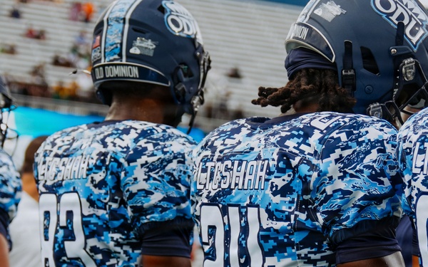 Golden Knights Honor Lt. Col. Brandon Shah During Old Dominion Tribute Game
