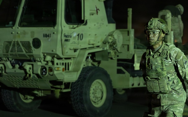 1st Armored Division candidates participate in the expert physical fitness assessment