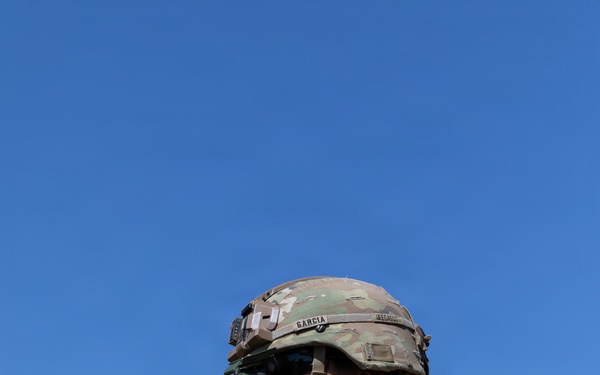 1st Armored Division candidates participate in land navigation
