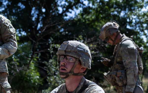 1st Armored Division candidates participate in land navigation