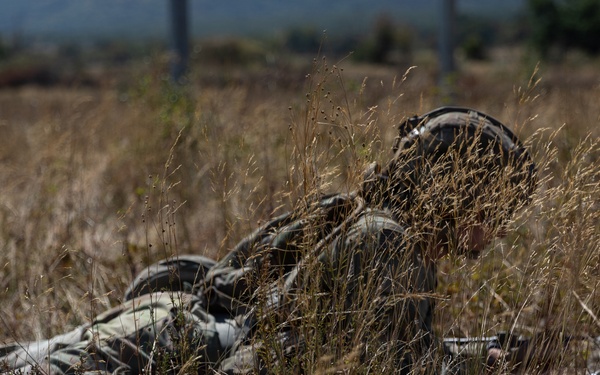 1st Armored Division candidates participate in land navigation