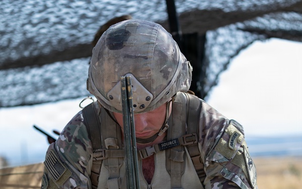 1st Armored Division candidates participate in patrol procedure lanes