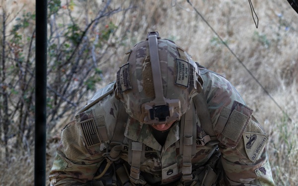 1st Armored Division candidates participate in medical lanes