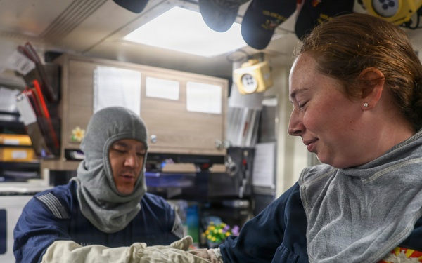 USS Oscar Austin maintains warfighting readiness