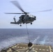 USS Oscar Austin conducts VertRep and HIFR training