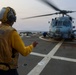 USS Oscar Austin conducts flight operations
