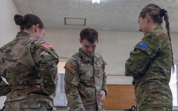 US and AUS Forces Provide Medical Support During Exercise Yama Sakura 91