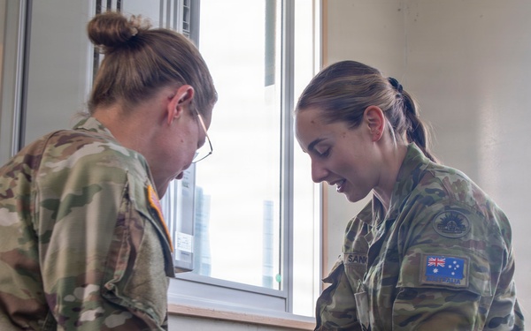 US and AUS Forces Provide Medical Support During Exercise Yama Sakura 91