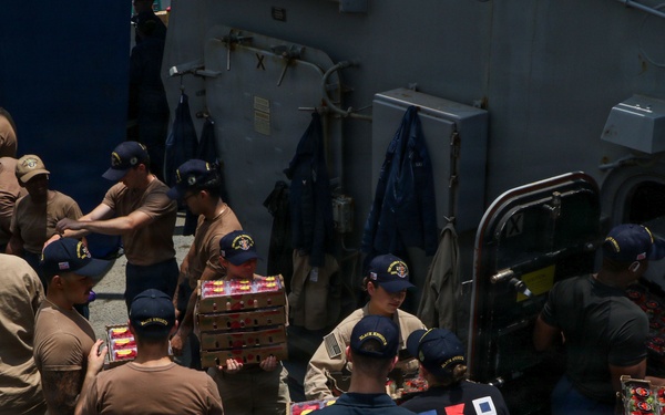 Frank E. Petersen Jr. Pulls into Singapore