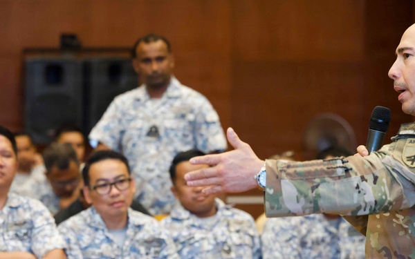 Pacific Partnership 2026 conducts faith-based host nation outreach engagement and disaster management event at Institut Tadbiran Awam Negara Sabah in Kota Kinabalu, Malaysia