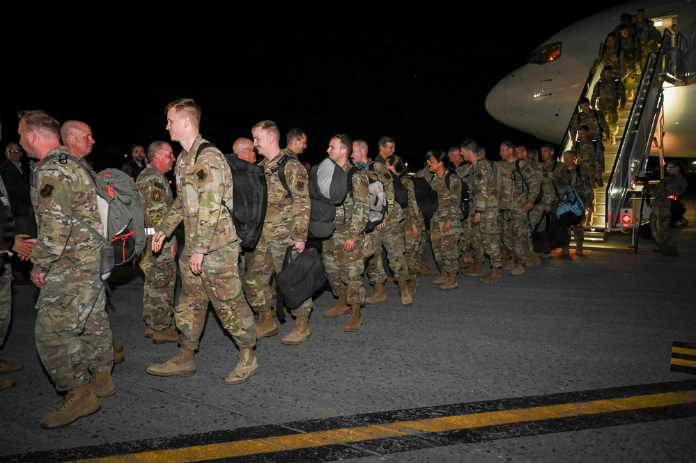 Vermont Air National Guard wing returns home