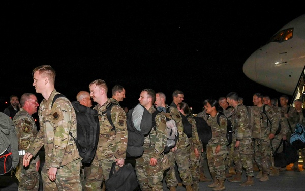 Vermont Air National Guard wing returns home