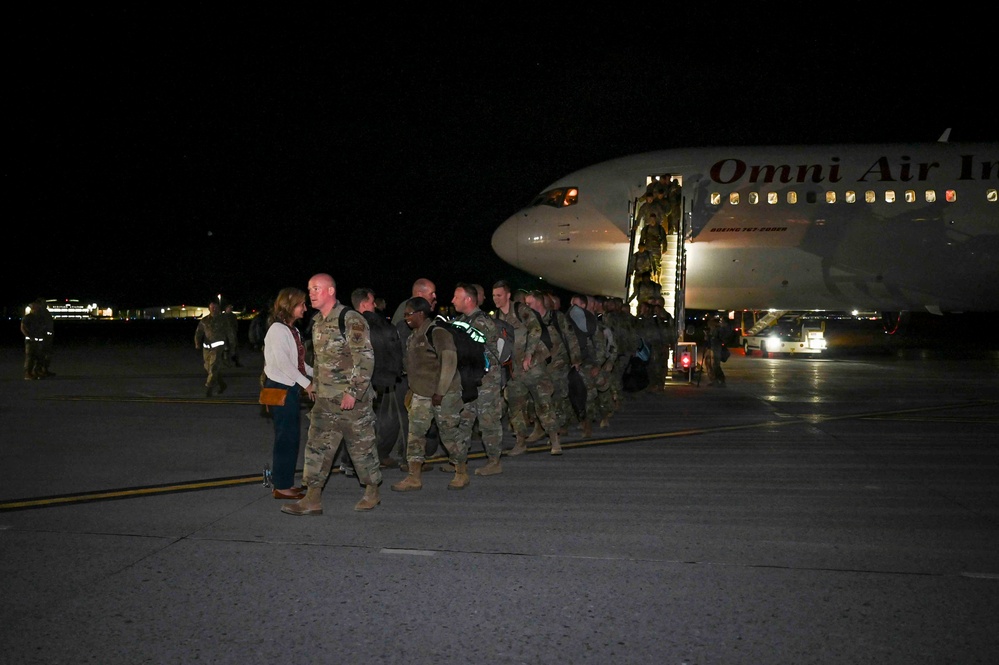 Vermont Air National Guard wing returns home