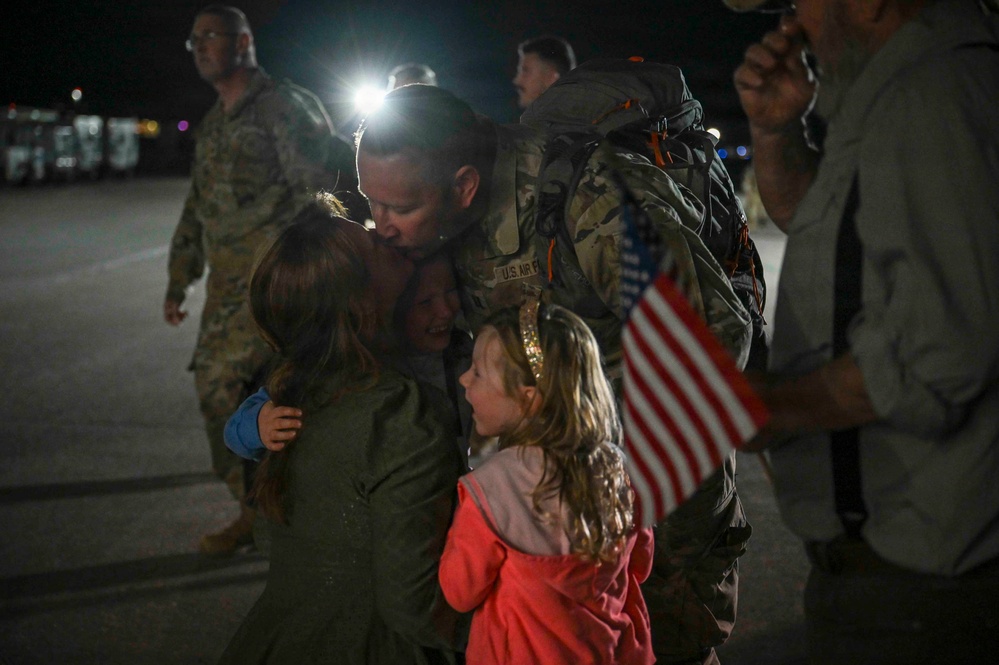 Vermont Air National Guard wing returns home