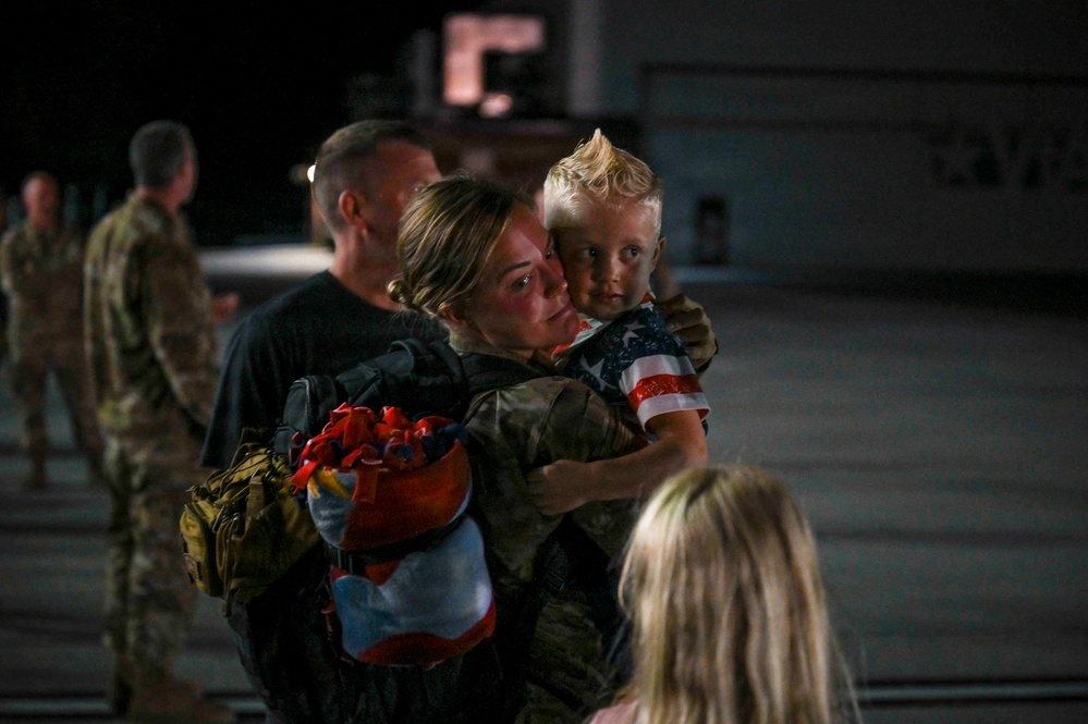 Vermont Air National Guard wing returns home
