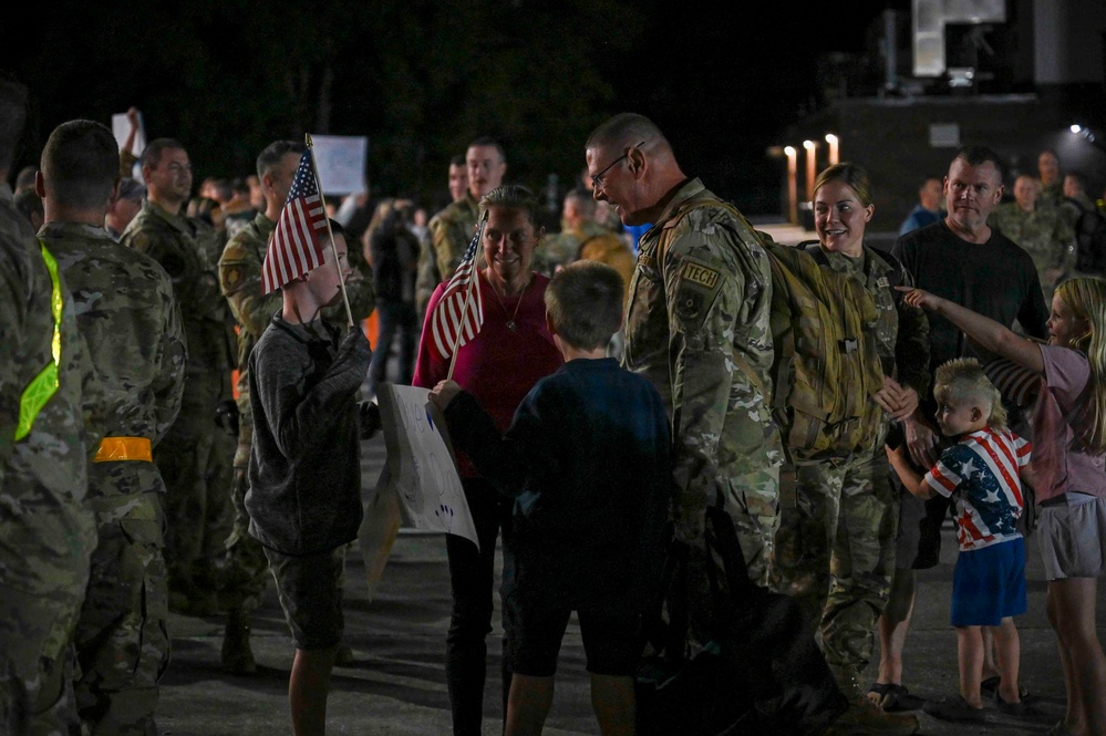 Vermont Air National Guard wing returns home